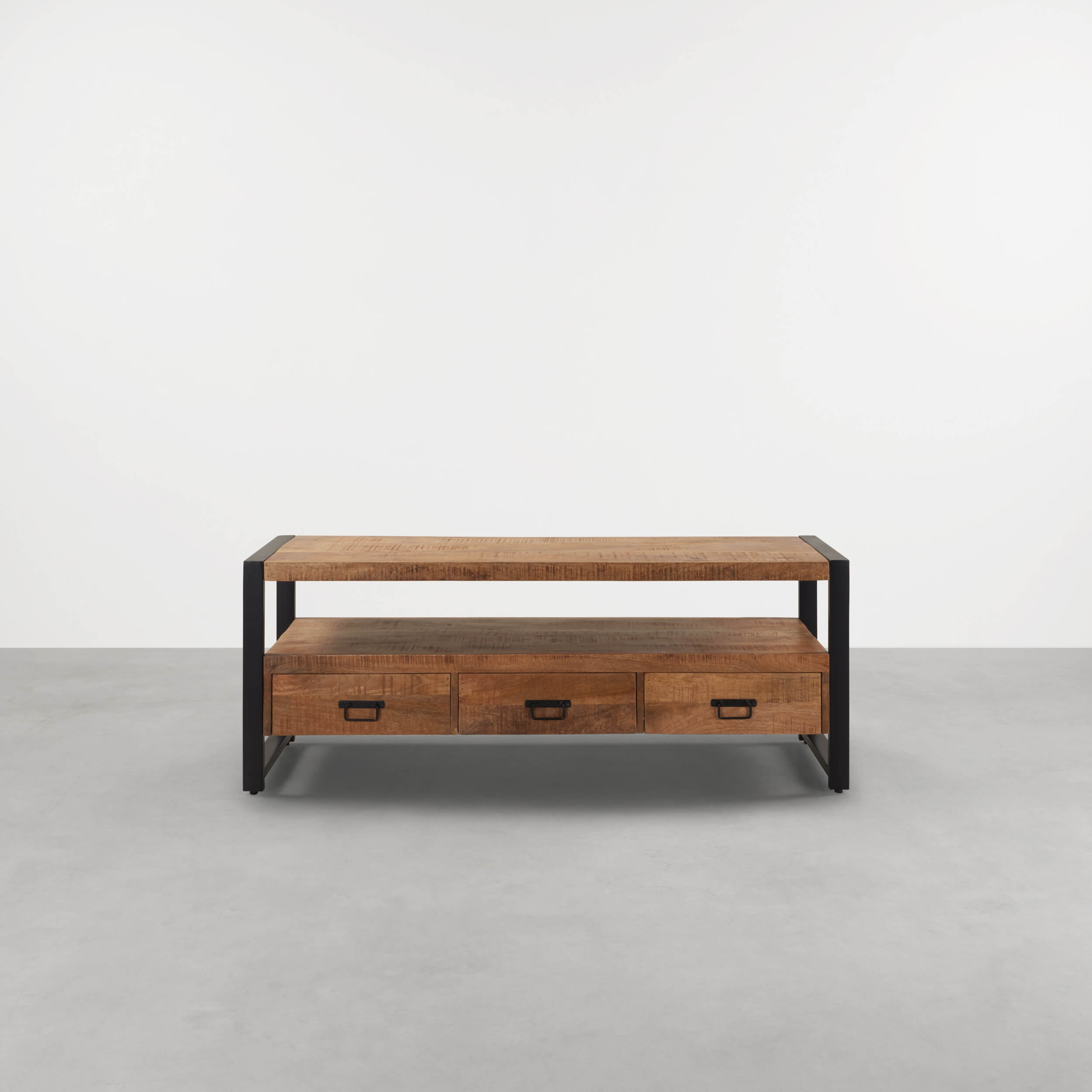 TV meubel Britt 150cm mangohout - Afbeelding 2