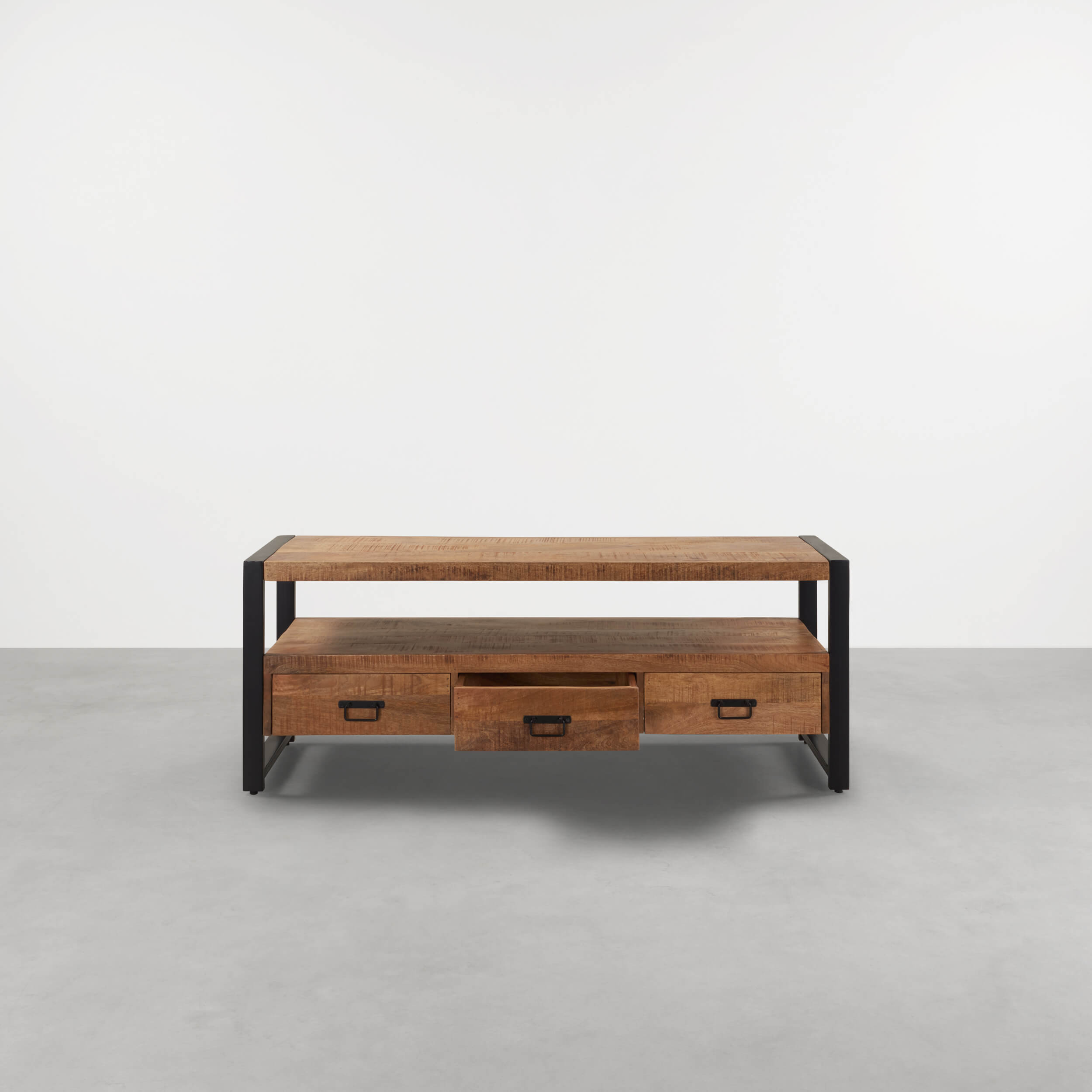 TV meubel Britt 150cm mangohout - Afbeelding 3